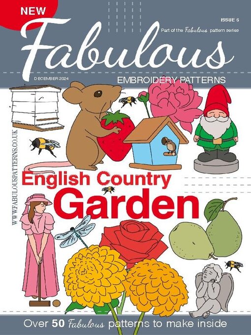 Title details for Fabulous Embroidery Patterns by jellymediaUK - Available